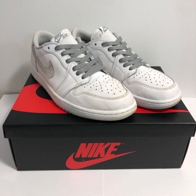  NIKE AIR JORDAN 1 LOW OG Neutral Grey CZ0790-100 US9.5 27.5㎝ ジョーダン ニュートラルグレー【送料無料】_画像10