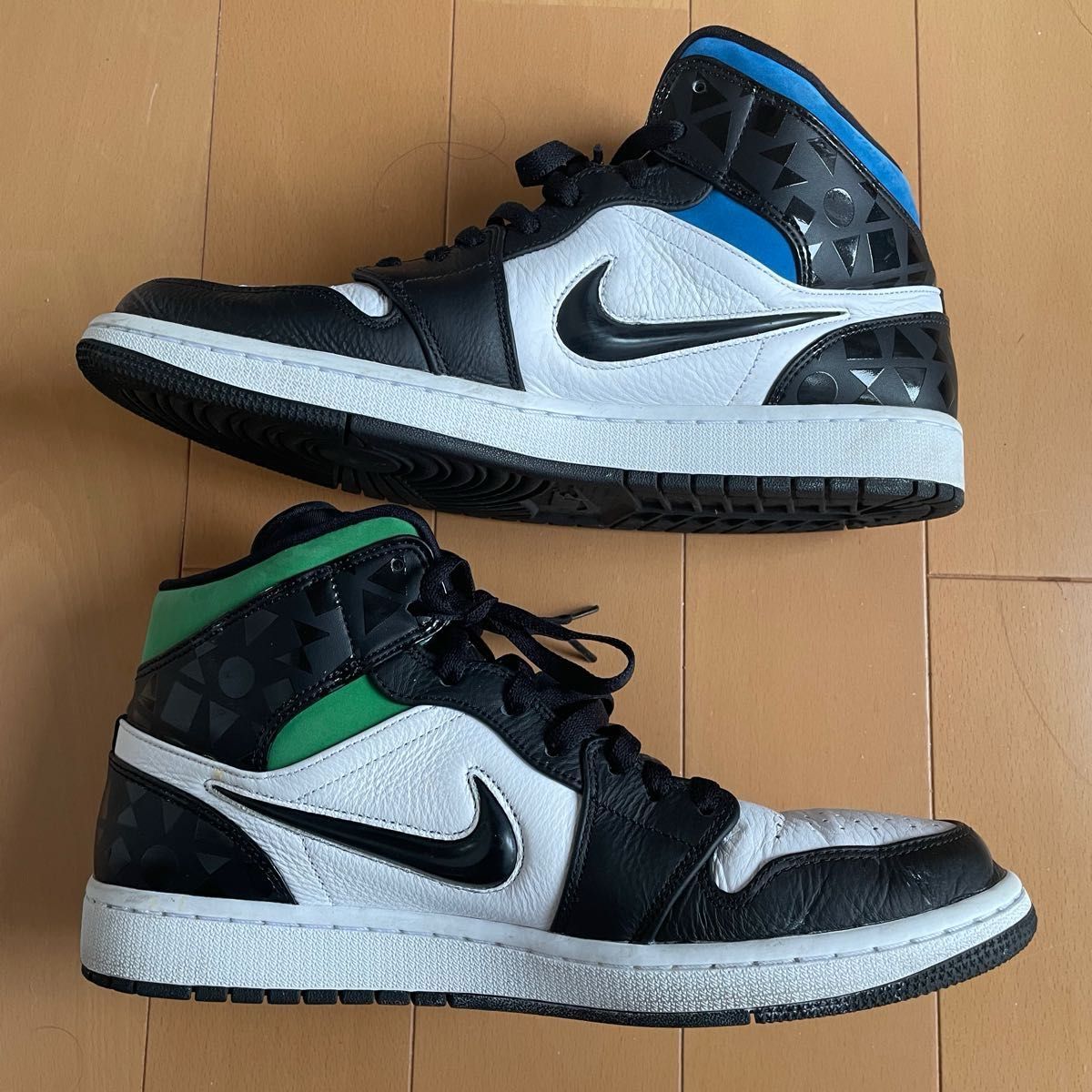 NIKE AIR JORDAN 1 MID QUAI 54 15TH ANNIVERSARY【美ユーズド30cm】国内未発売モデル