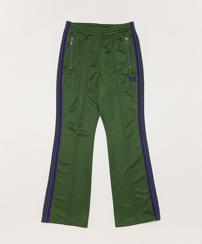 NEEDLES Boot Cut Track Pant-Poly Smooth