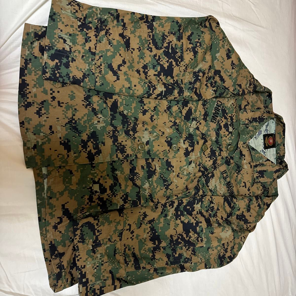 米軍迷彩 上下セット 戦闘服 米軍本物 ARMY MARINES 新品 未使用 米軍迷彩 上下セット 戦闘服 米軍本物 ARMY MARINES 新品 未使用