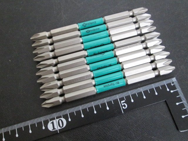 G566■■■Wera(ヴェラ) ビット PH2x110mm // 計40本 // まとめ売り / 未使用_画像2