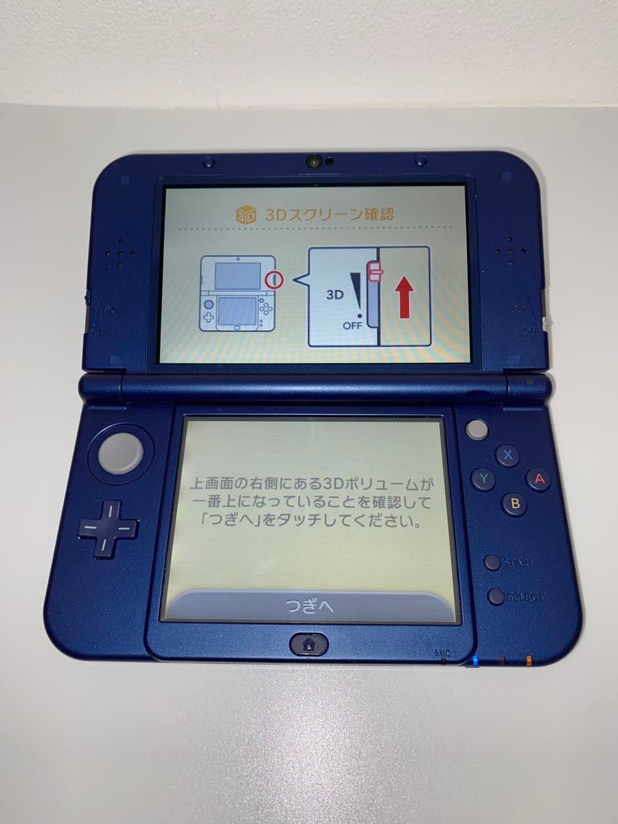  Newニンテンドー3DS LL メタリックブルー