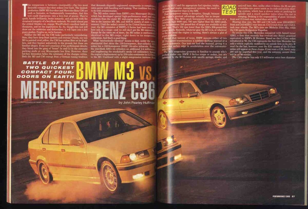 【d2012】1997年 [MOTOR TREND] Performance Cars(SPRING)／シボレーコルベット、ダッジバイパーGTS、フェラーリF355、..._画像10