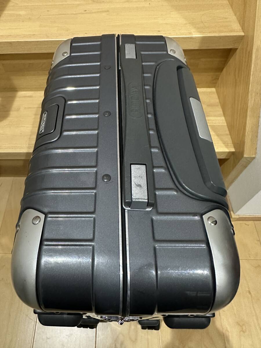 RIMOWA RIMBO リモワ リンボ グレー 灰色 スーツケース キャリーケース TSAロック 4輪 34L 892.52_画像5