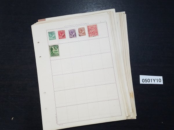 0501Y10 foreign stamp . seal equipped less ..urug Aiba - Mu da other summarize * cardboard . pasting attaching have details is photograph . please verify 