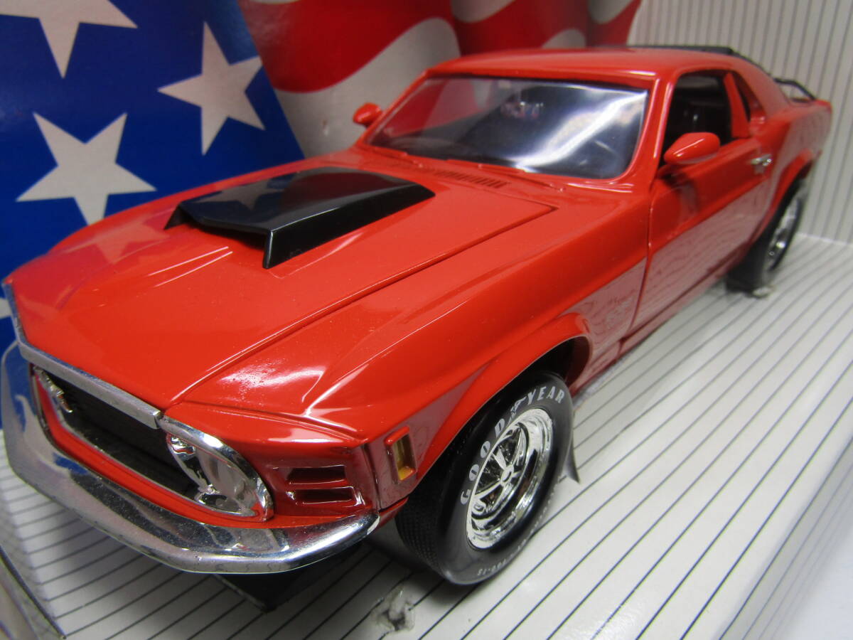 FORD MUSTANG 1/18 フォード マスタング BOSS 302 MUSTANG 1970 アーテル ボス アメリカンマッスル 429 ERTL 当時物 未展示品_画像8