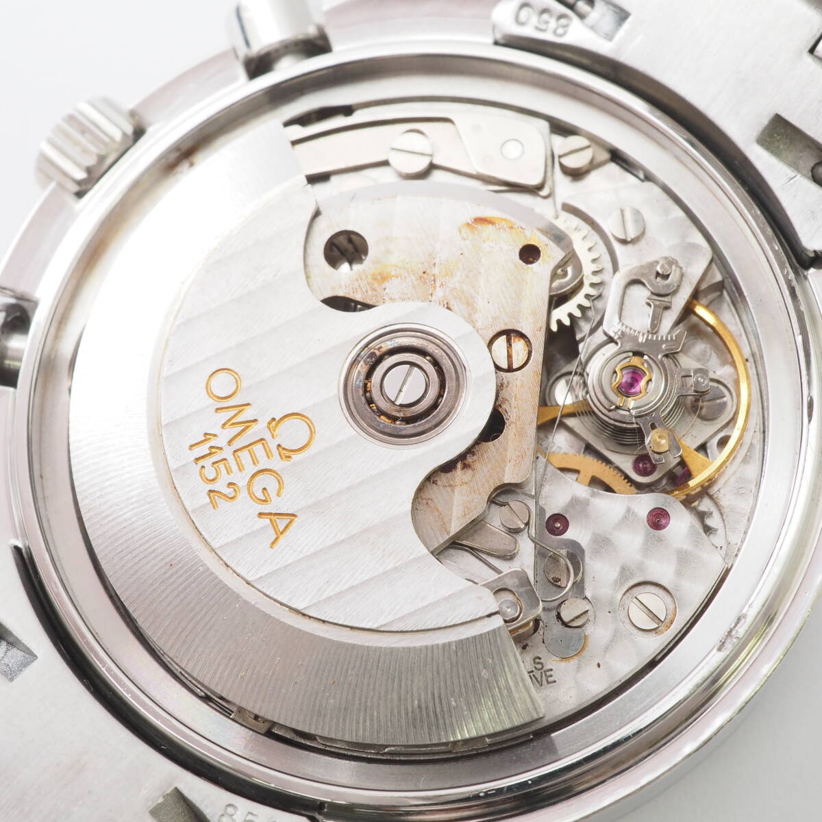  Omega Speedmaster Date OMEGA Speedmaster Ref,175.0083 Cal,1152 self-winding watch chronograph silver men's wristwatch [57698038-AH1