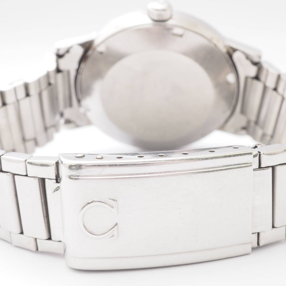 オメガ ジュネーブ オートマチック デイト OMEGA Genve AUTOMATIC 自動巻 シルバー ボーイズ 腕時計[Pa1530-AH3の画像3