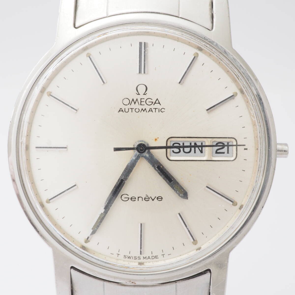 オメガ ジュネーブ オートマチック デイデイト OMEGA Genve Ref,166.0117 Cal,1022 自動巻 シルバー ボーイズ 腕時計[38588259-AH4の画像1