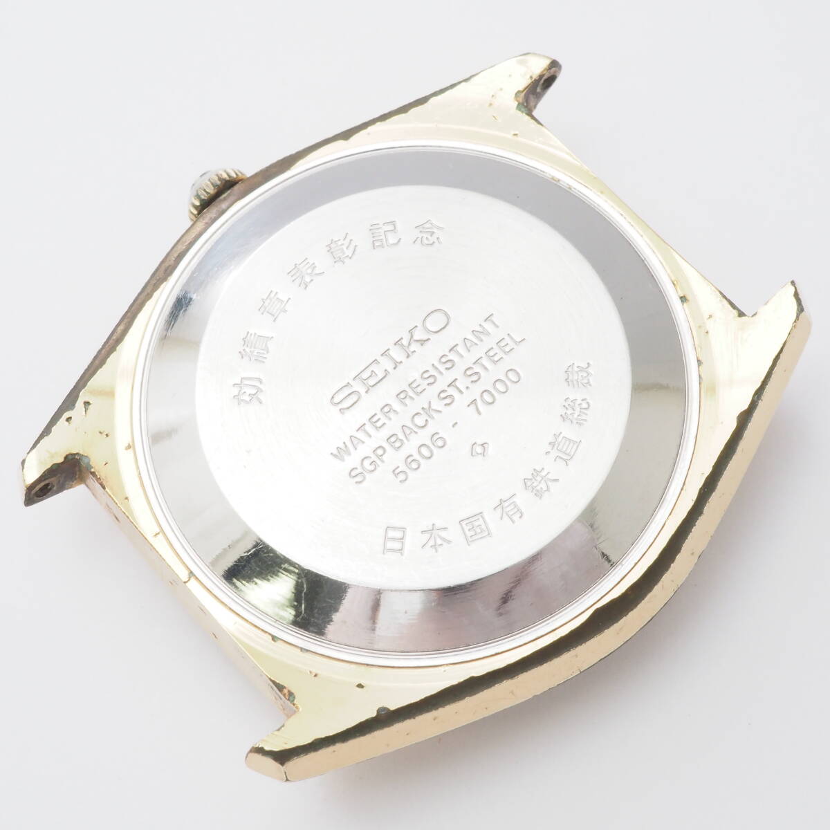 セイコー ロードマチック デイデイト SEIKO LM 5606-7000 自動巻 ゴールド シルバー文字盤 ボーイズ 腕時計 本体[Pa1533-AM3の画像5