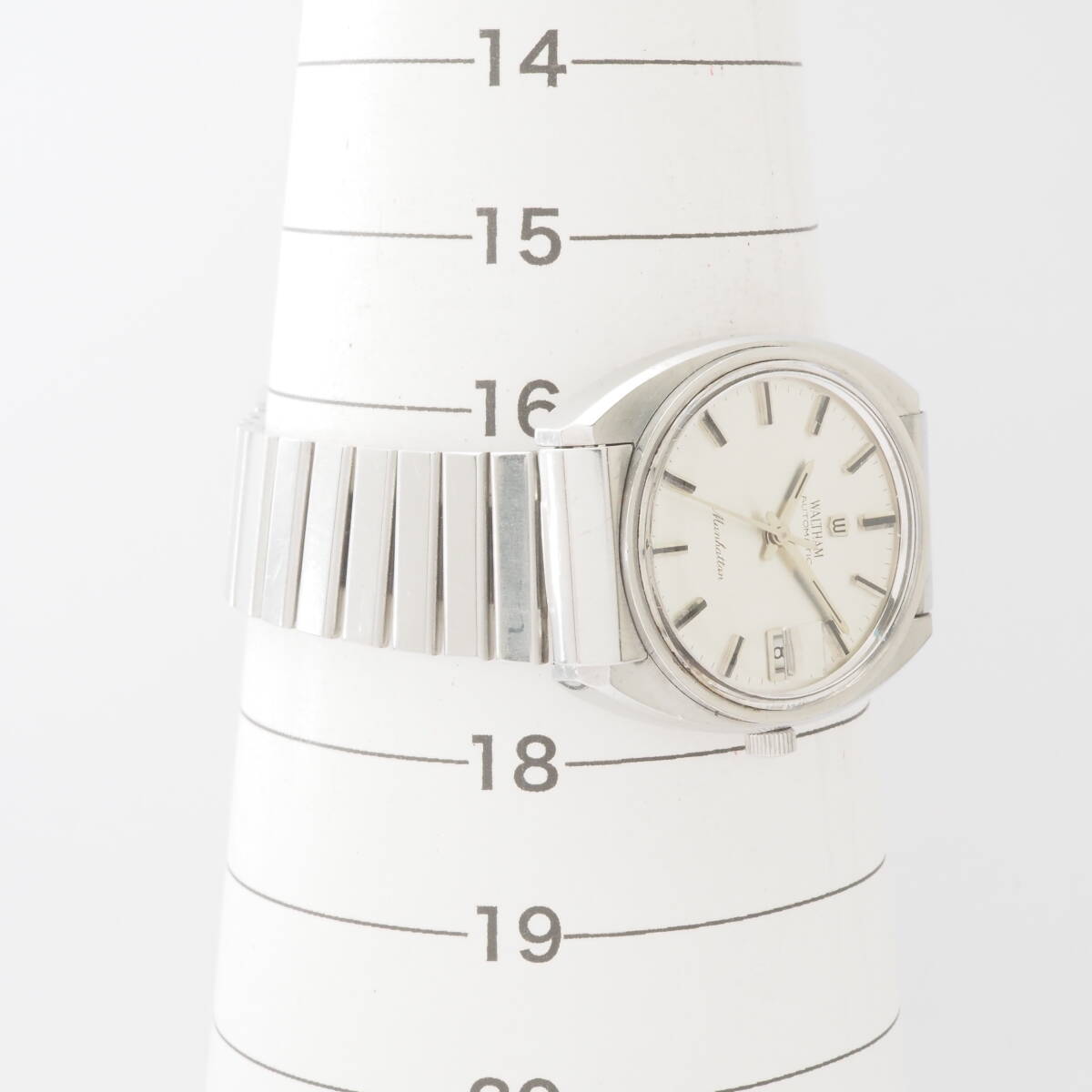 ウォルサム マンハッタン デイト WALTHAM Manhattan 自動巻 シルバー ボーイズ 腕時計[83-267-61-AM8の画像4