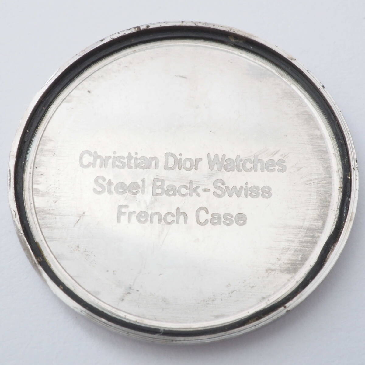 クリスチャン・ディオール 3026 Cal,980.003 Christian Dior PARIS クォーツ ネイビー系文字盤 ボーイズ 男女兼用腕時計[Pa1537-BF4の画像8