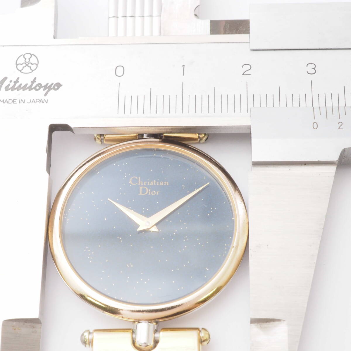 クリスチャン・ディオール 3026 Cal,980.003 Christian Dior PARIS クォーツ ネイビー系文字盤 ボーイズ 男女兼用腕時計[Pa1537-BF4の画像5