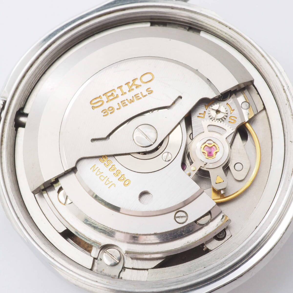 セイコー セイコーマチック 6216-9000 SEIKO SEIKOMATIC 39石 デイデイト SS 自動巻 シルバー イルカ刻印 男性 本体[7000496-BJ2_画像7