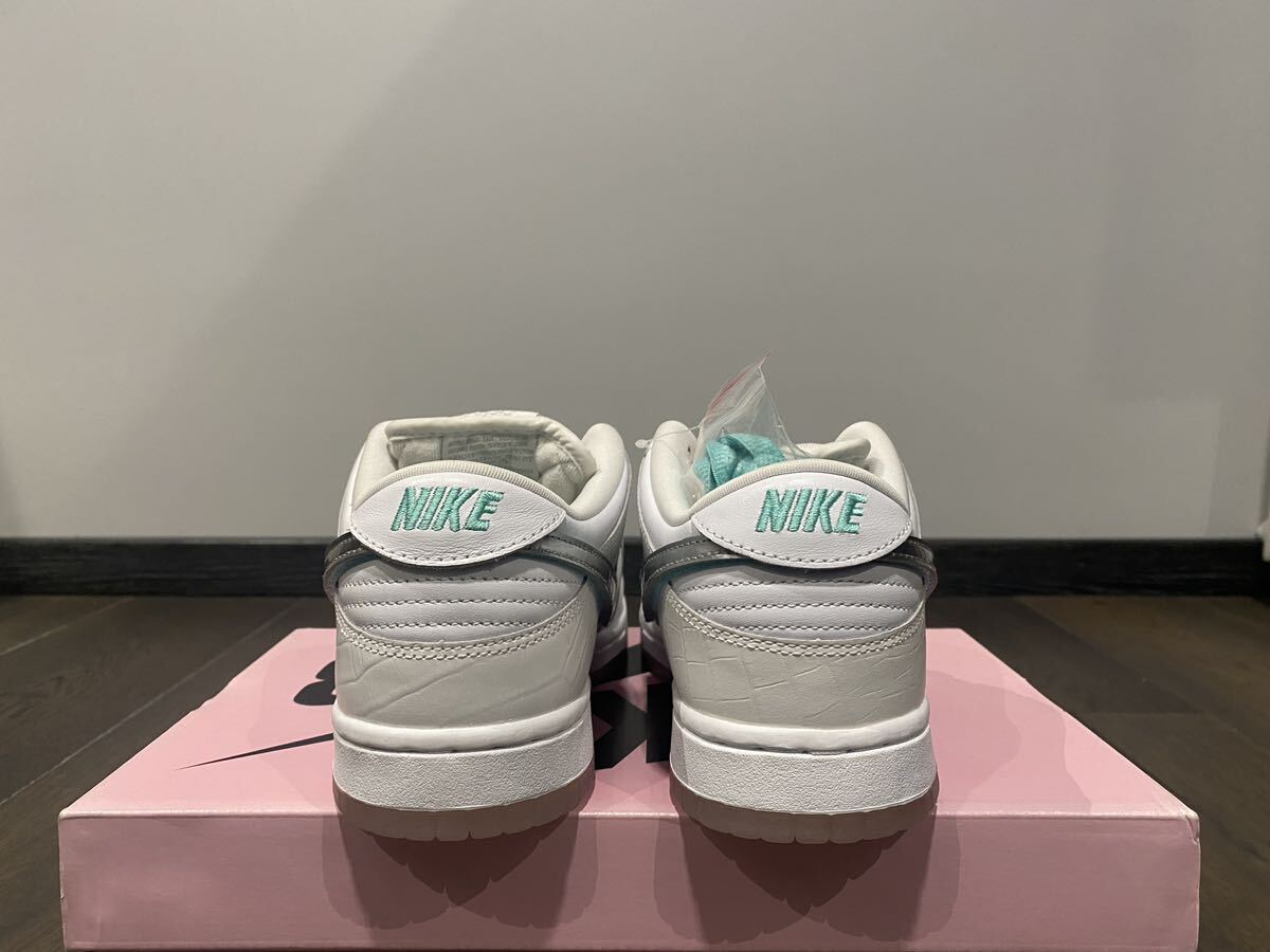 未使用 Nike SB Dunk Low White Tiffany ナイキ ダンク ダイアモンド BV1310-100の画像6