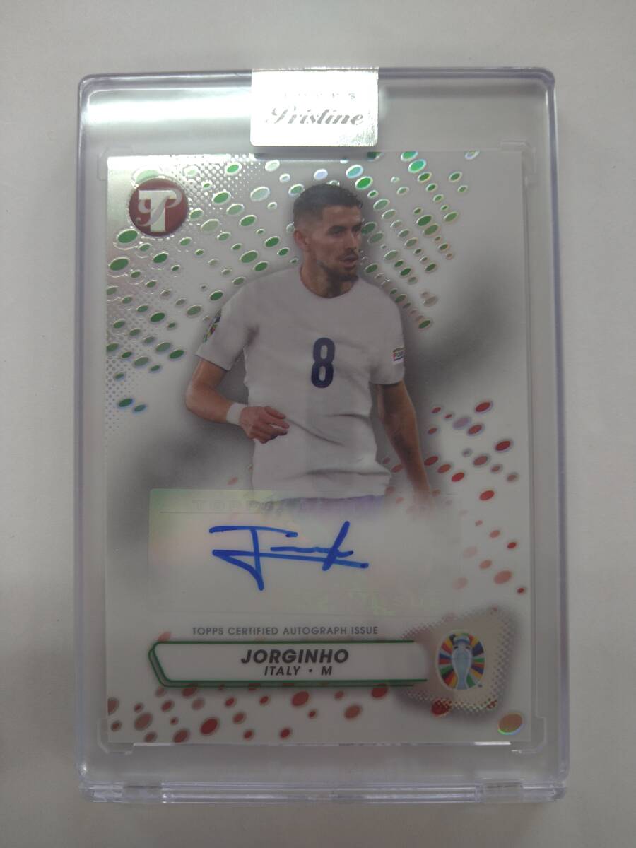 TOPPS 2023 PRISTINE Road to UEFA EURO 2024 PA-JO JORGINHO AUTOGRAPH 未開封品 特価 ジョルジーニョ 直筆サイン AUTO _画像1