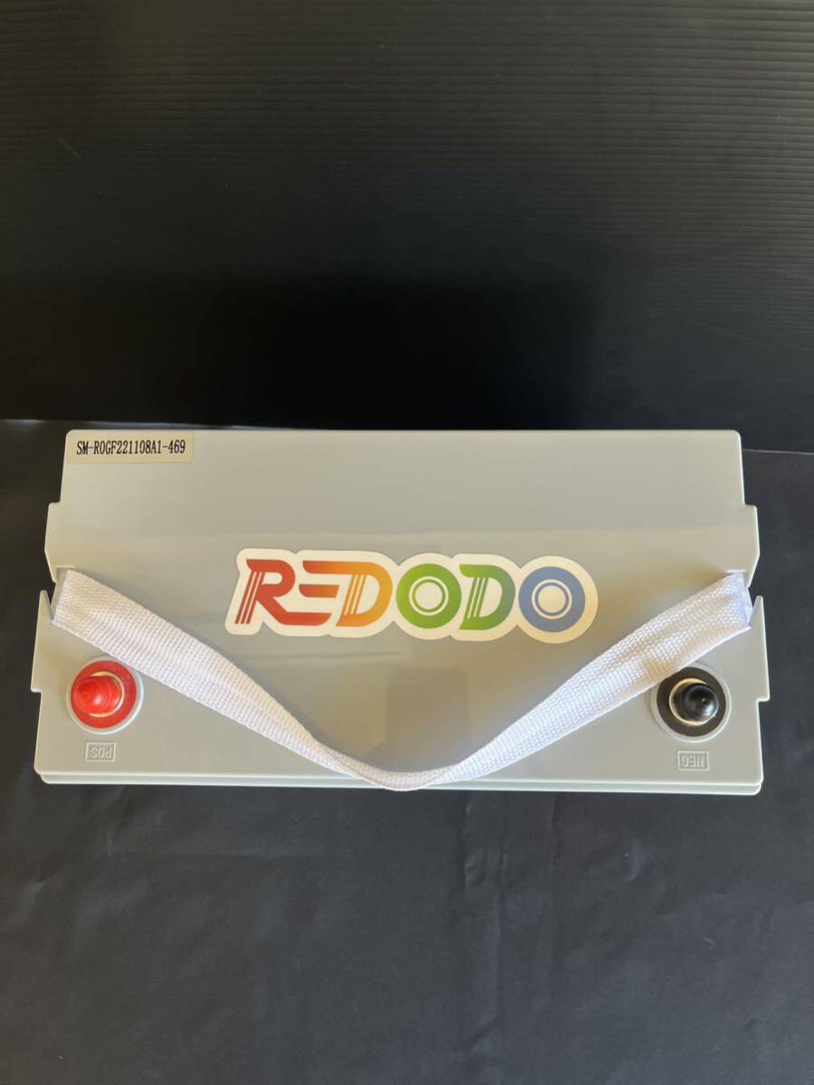 ★美中古★ Redodo 12V 100Ah リン酸鉄リチウムイオンバッテリー 1280Wh LiFePO4 車中泊 キャンプ アウトドア 防災 リチウムイオン電池の画像3