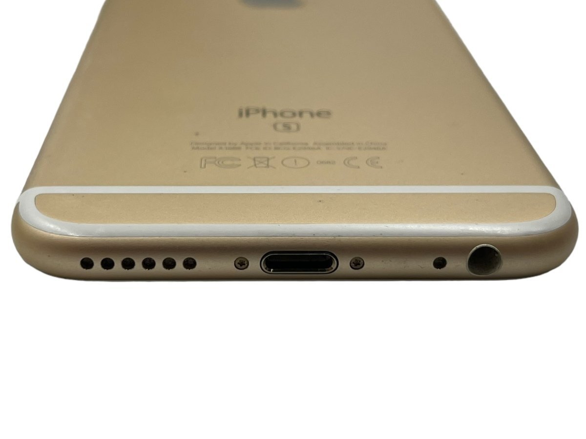 Apple アップル iPhone 6s A1688 64GB ゴールド 本体 アイフォン 携帯電話 スマートフォン スマホ 4.7インチ ホームボタン 3D Touch搭載の画像9