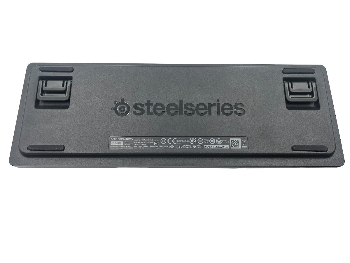 美品 SteelSeries APEX PRO MINI WIRELESS US KB-00016 ゲーミング ワイヤレス キーボード ブラック 本体 パソコン ゲーム コンパクト_画像5
