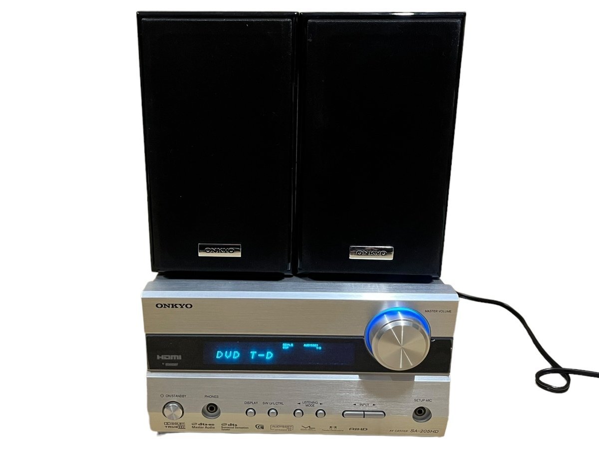 ONKYO Onkyo SA-205HD AV центральный ST-V20HD satellite speaker звуковая аппаратура корпус музыка домашний театр (эффект живого звука) система высокая эффективность высококачественный звук 