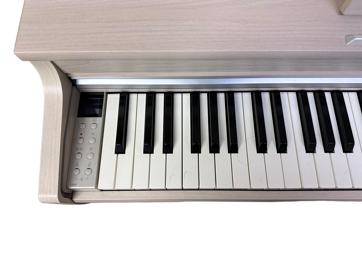 【店頭引取限定】美品 KAWAI カワイ CN29A デジタルピアノ 電子 DIGITAL PIANO 2022年製 本体 鍵盤楽器 練習 88鍵 スリム コンパクト_画像3