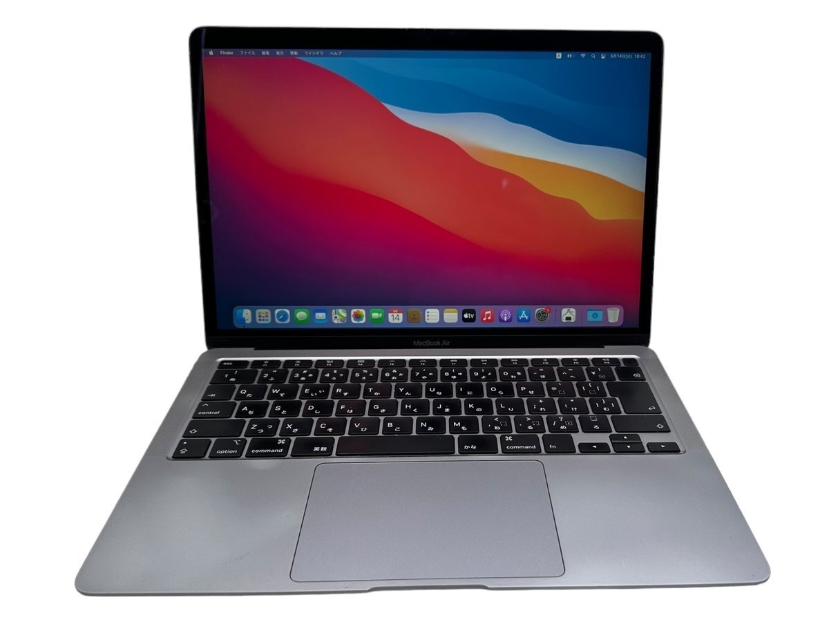 美品 Apple アップル MacBook Air (Retina, 13-inch, 2020) マックブックエアー ノートパソコン A2179 1.1GHz intel core i3 16GB 本体_画像2