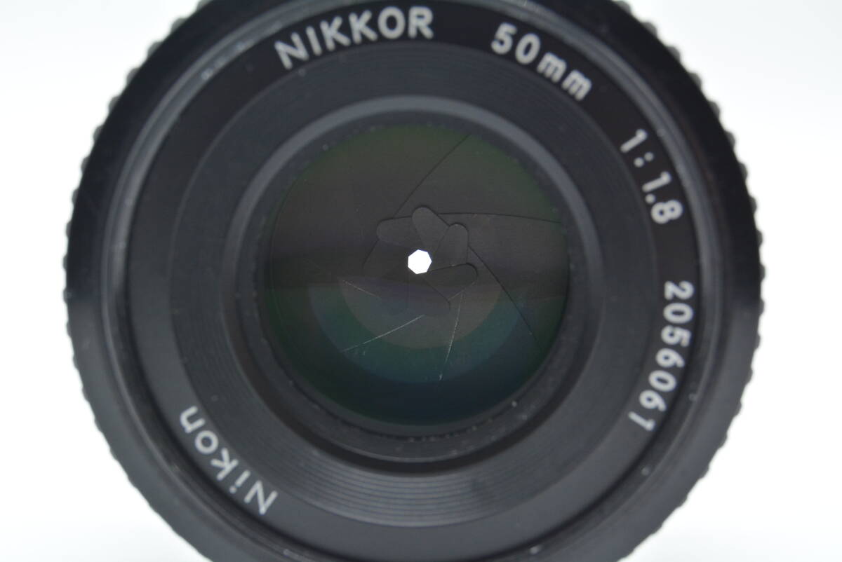 【完動品】Nikon Nikkor 50mm f1.8 Ai-s ニコン 単焦点レンズ【同梱可】【時間指定可】#45125_画像3