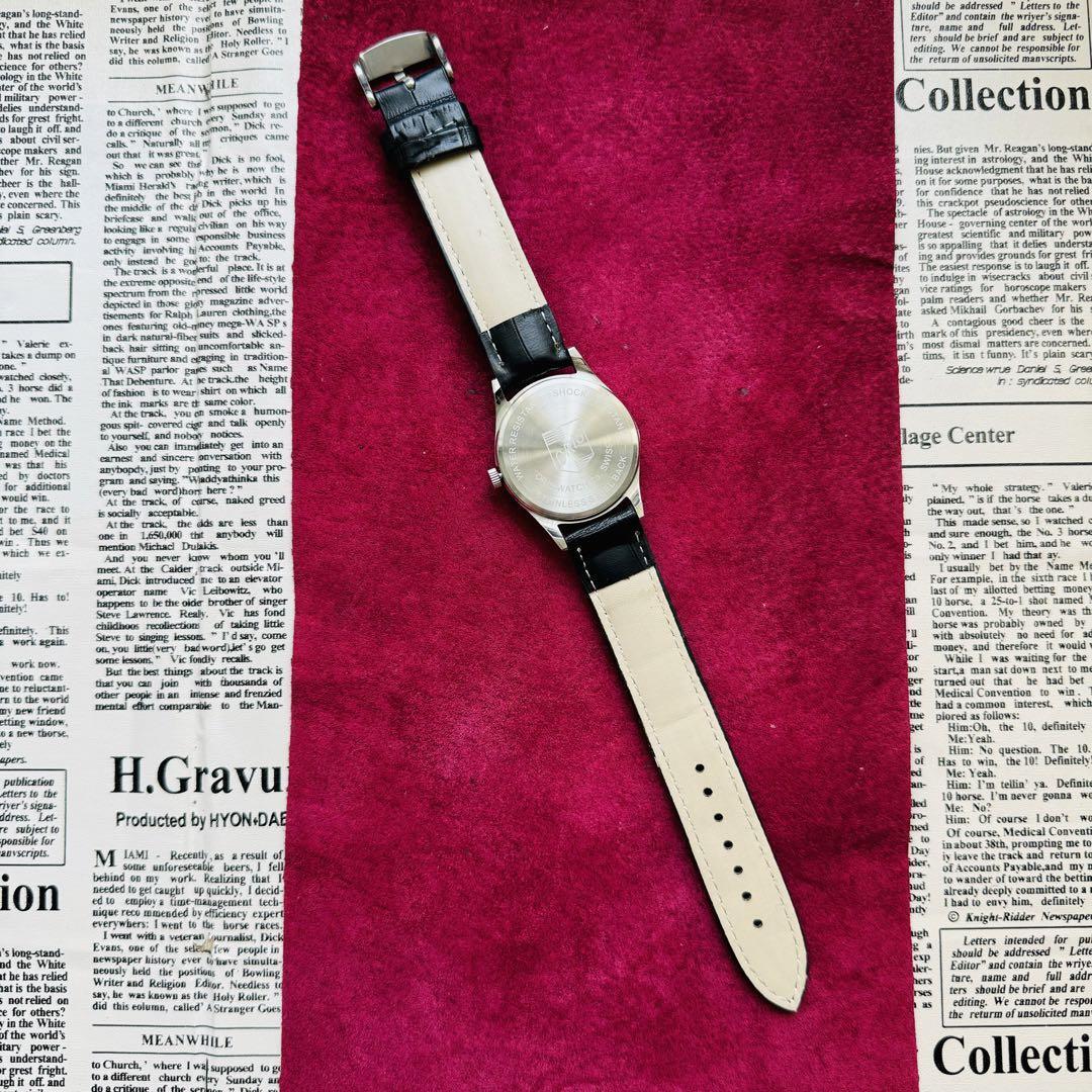 ORIS/ Oris *[ подготовлен ] очень красивый товар * работа товар / Vintage / Швейцария / 17J/ мужские наручные часы / античный / автоматический механический завод / аналог / кожа ремень 172