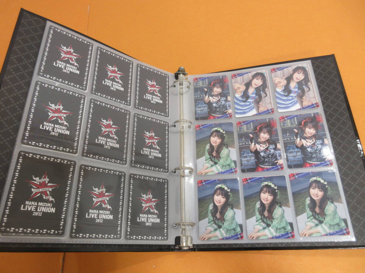 033)水樹奈々 NANA MIZUKI LIVE CASTLE 2011 / Collection File コレクションファイル/NANACA トレカ セットの画像6