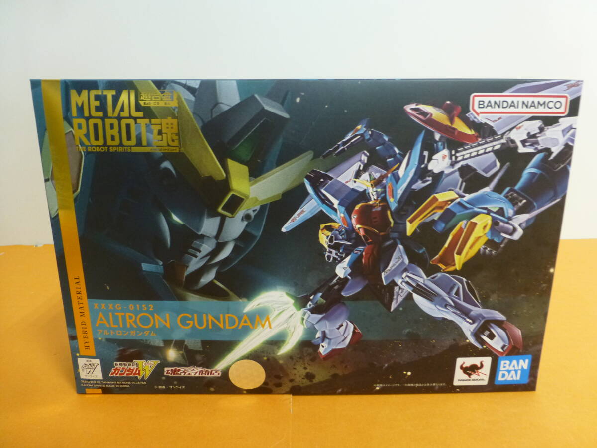 087)METAL ROBOT魂 新機動戦記ガンダムW SIDE MS アルトロンガンダム メタルロボット魂 バンダイ フィギュアの画像1