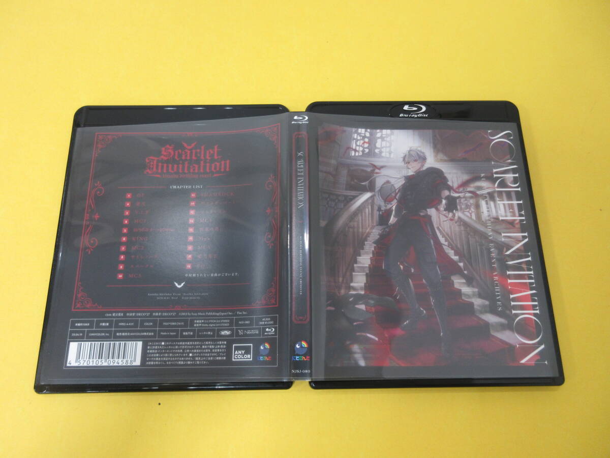 033)葛葉 / Kuzuha Birthday Event「Scarlet Invitation」初回限定生産版 Blu-ray_画像7
