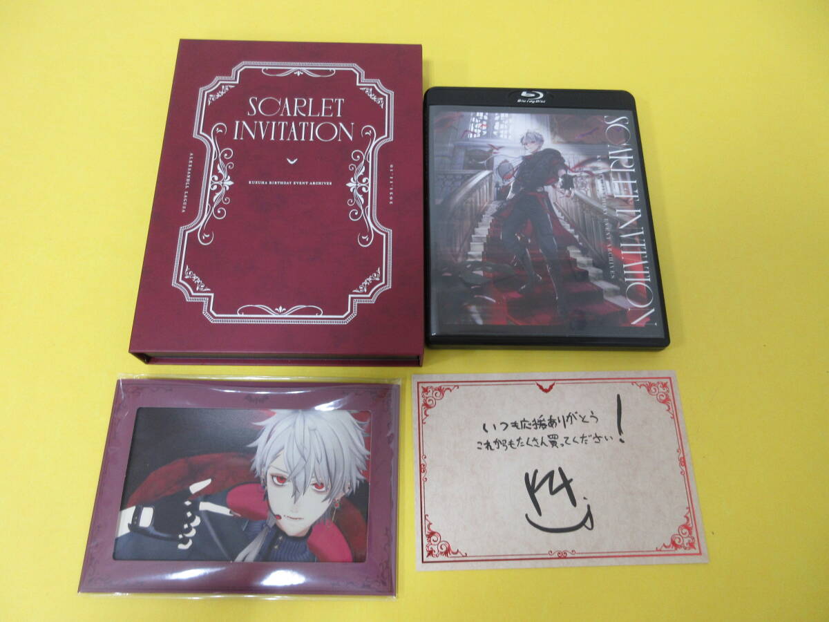 033)葛葉 / Kuzuha Birthday Event「Scarlet Invitation」初回限定生産版 Blu-ray_画像3