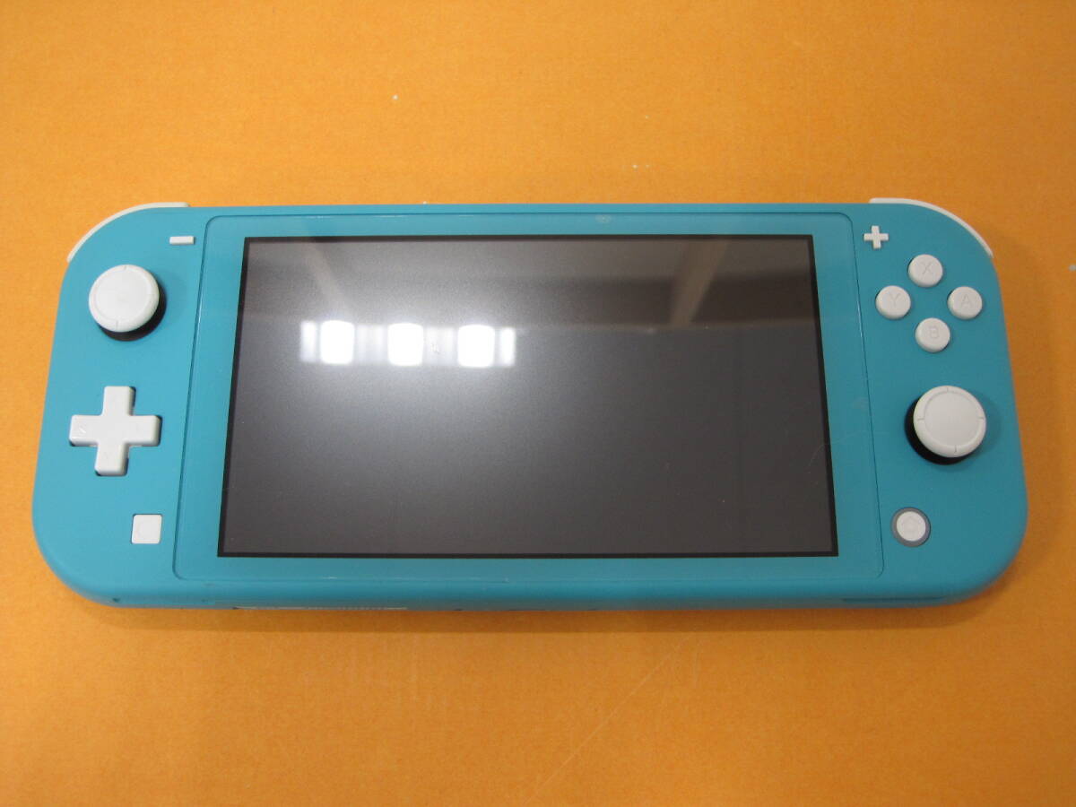 070) 【ジャンク】 Nintendo Switch Lite ターコイズ ニンテンドー スイッチ 本体のみ_画像1