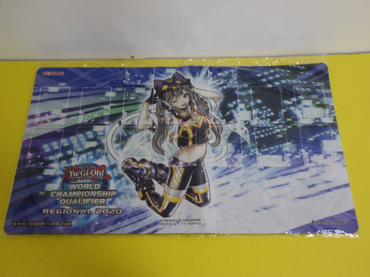 128) Yugioh OCG I:P trout curry naWorld Championship Qualifier Regional 2020 Duel field ( play mat )