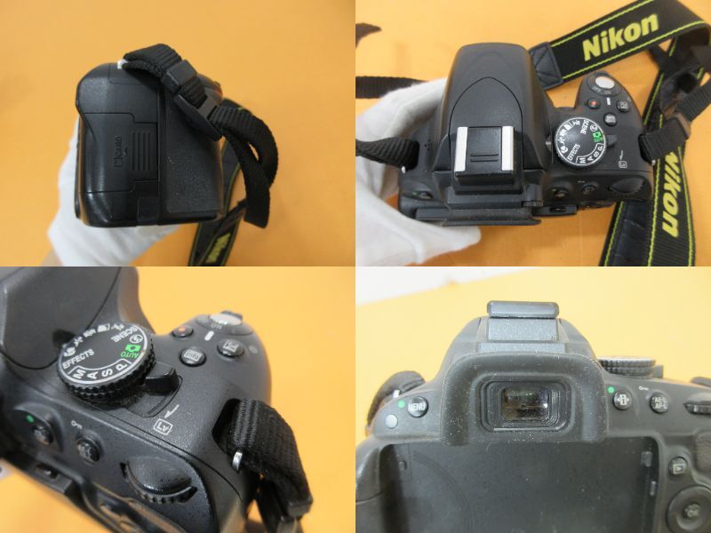 165)ジャンク Nikon ニコン D5100 AF-S DX NIKKOR 18-55mm 1:3.5-5.6G VR デジカメ デジタル一眼の画像8