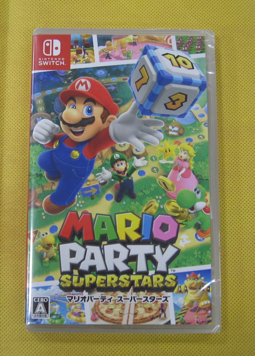 054) нераспечатанный Switch soft Mario вечеринка super Star z②