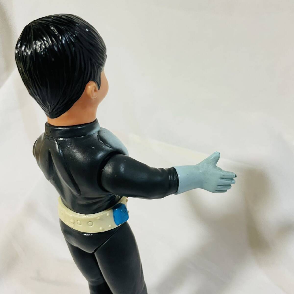旧バンダイ 仮面ライダー1号 ソフビ バンザイマーク 当時物 旧バンダイ 仮面ライダー1号 ソフビ バンザイマーク 当時物