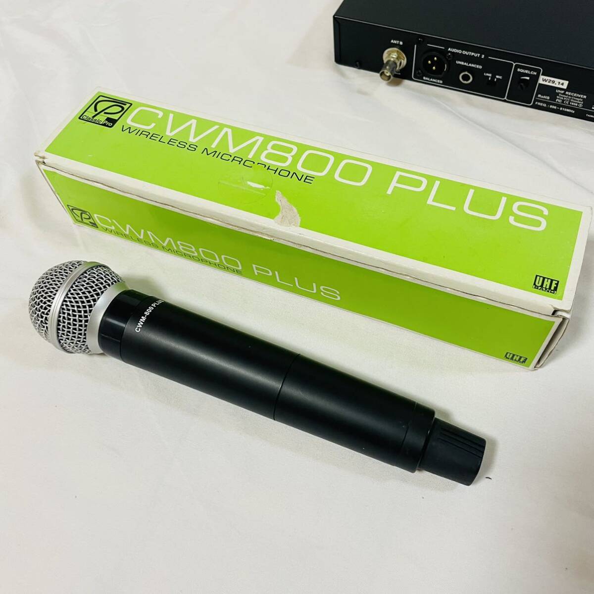 Classic Pro CWR802 PLUS ワイヤレスレシーバー マイク付|Yahoo Classic Pro CWR802 PLUS ワイヤレスレシーバー マイク付|Yahoo