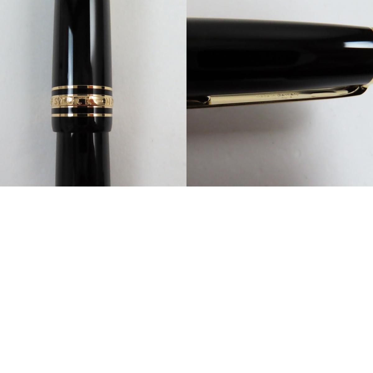 極美品●MONTBLANC モンブラン マイスターシュテュック ル・グラン ペン先K14 (585) ホワイトスター 万年筆 ブラック ゴールド ドイツ製_画像10