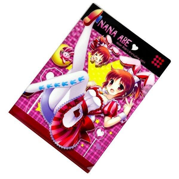 A・M・R 池上茜 C87 アイマス 安部菜々 A4 クリアファイル Akane Makes Revolution ClearFile_画像1