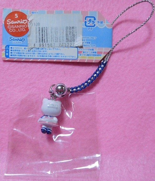 * редкость *2005* Kanagawa ограничение Yokohama изначальный блок VERSION Hello Kitty netsuke * ремешок *