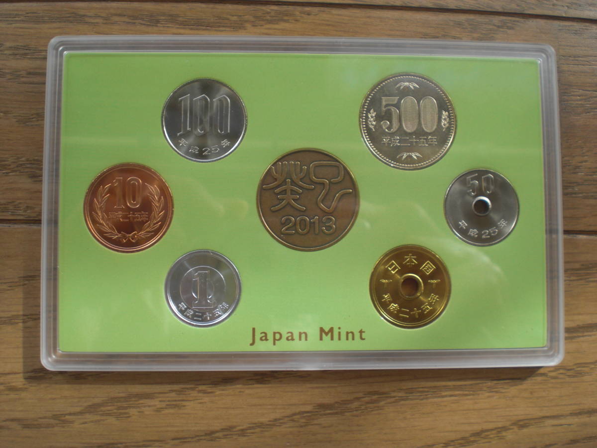 平成２５年　MINT SET 2013 ミント貨幣セット　未使用_画像3