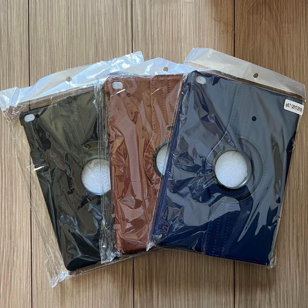 iPadケース 保護カバー 茶 9.7インチ 第5世代 第6世代 air1/2 アイパッド ケース タブレット 収納 保護 ブラウンの画像7
