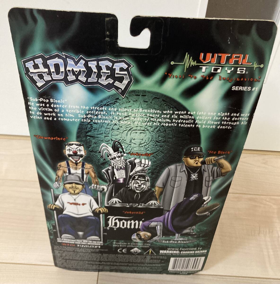 2003 Vital Toys Homies 7 Inch SUB-POP BIONIC Figure Rare Homie figure フィギュア ホーミーズ バイタルトイズの画像3