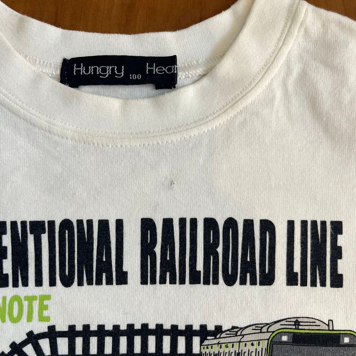 電車　 100cm  Tシャツ