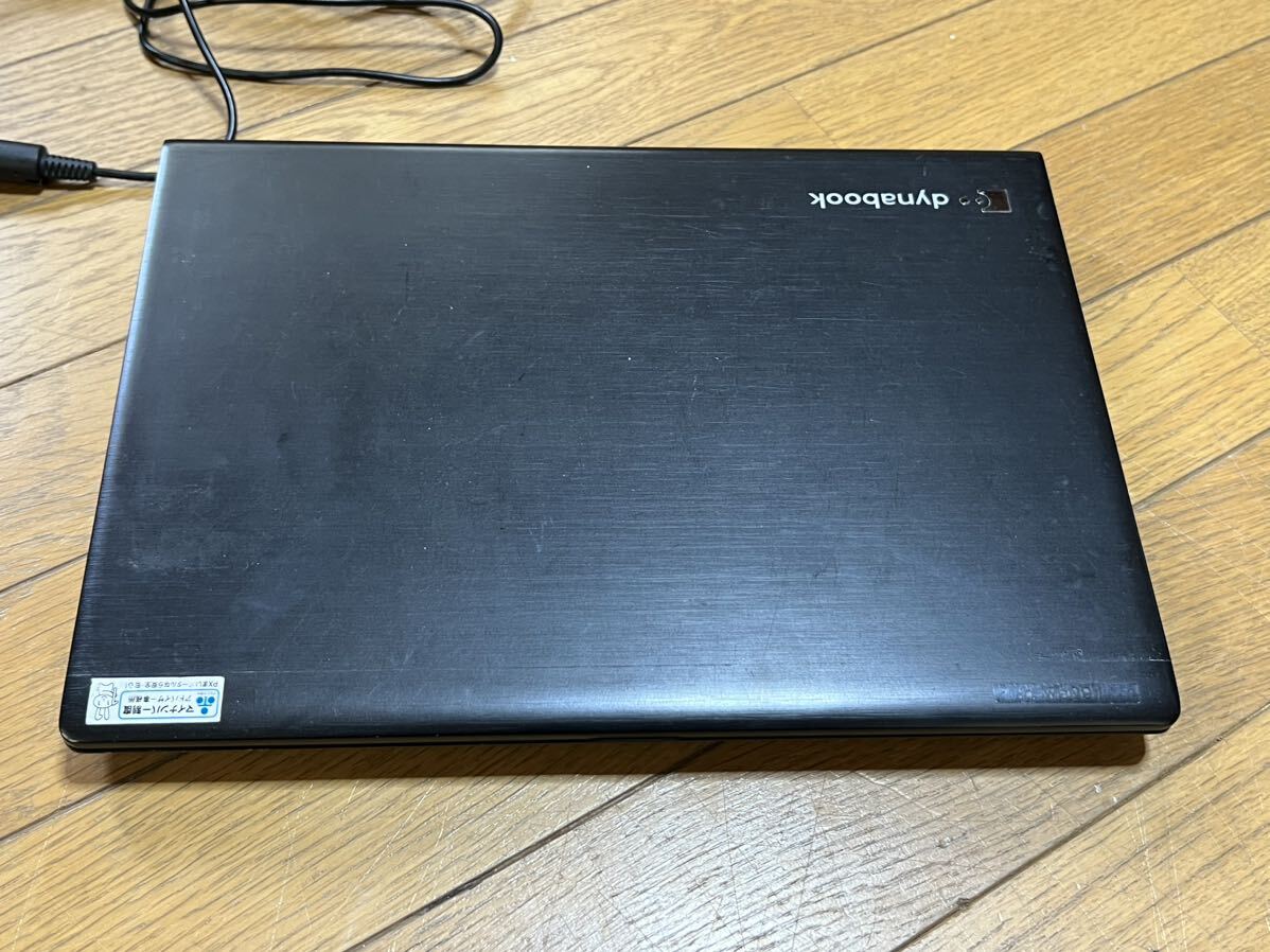 TOSHIBA 東芝 dynabook R734/M Core i5-4310 HDD 320gb アダプター付き 動作品の画像4