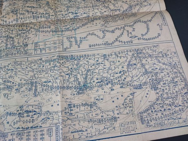 古地図【明治45年・名古屋案内地図＆鉄道路線図（満州/台湾/韓国）路線図付】_画像8