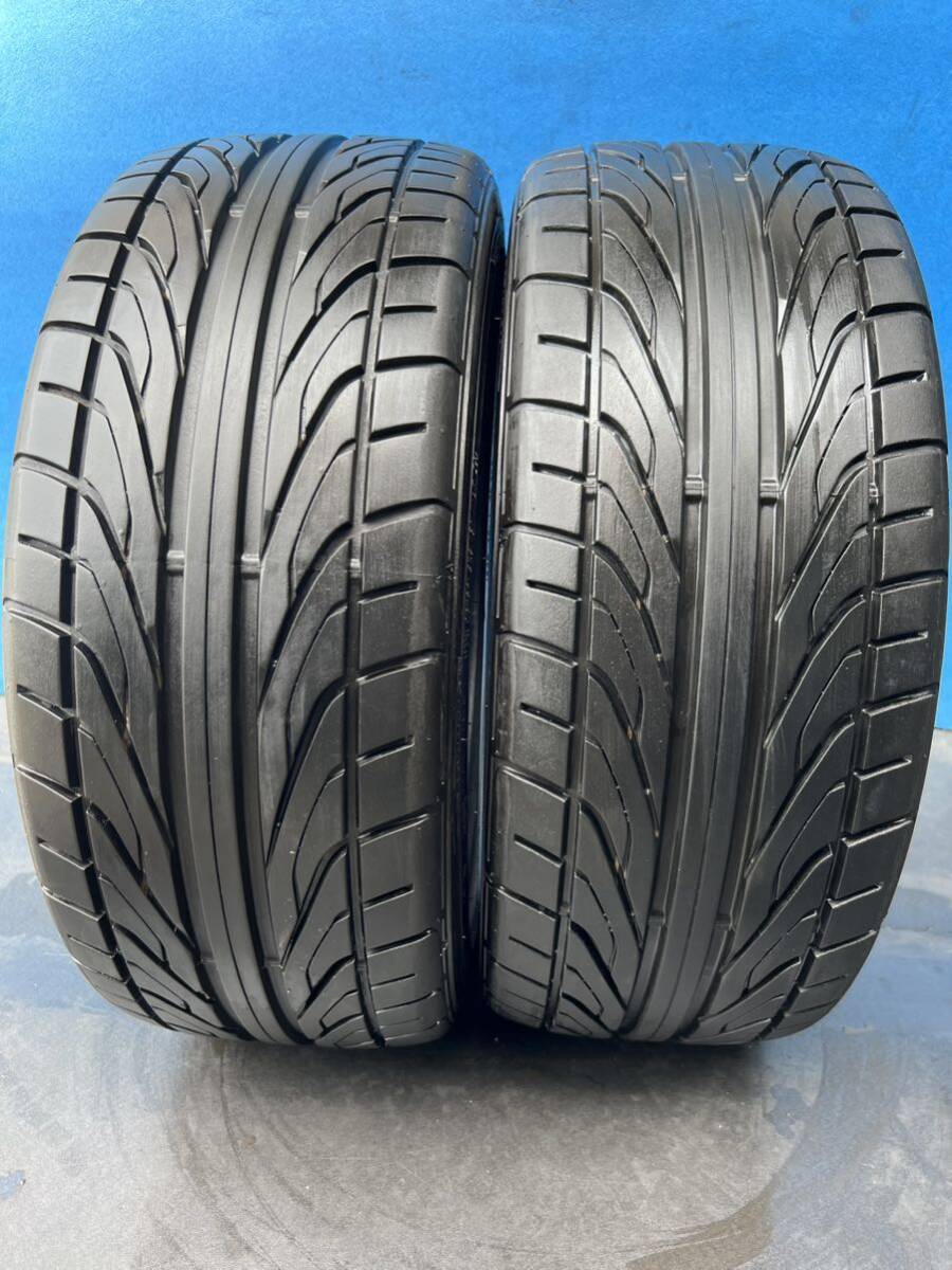 【DUNLOP DIREZZA DZ101ダンロップ】《215/45R17 87W》20年製【送料無料※一部地域有料】中古タイヤ2本セット◆バリ山◆_画像2