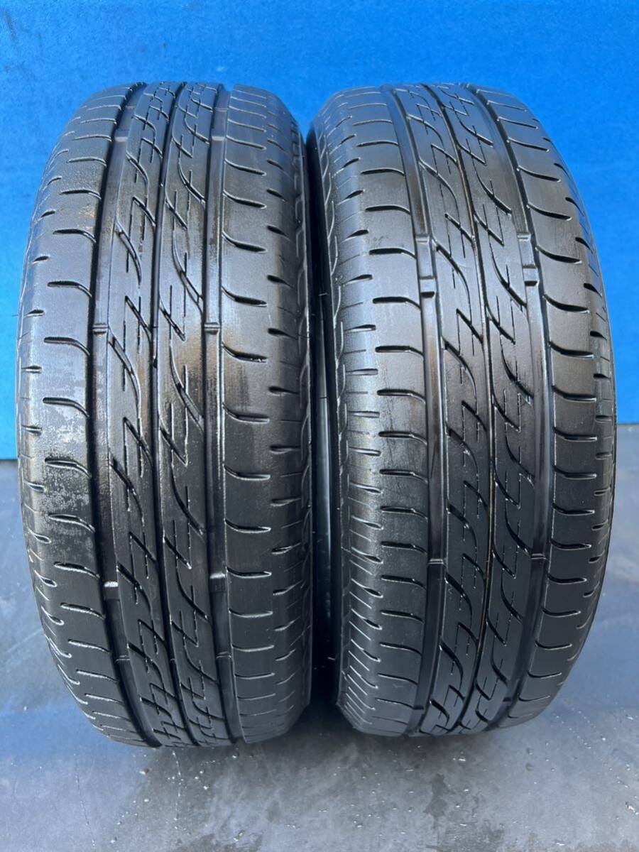 【BRIDGESTONE NEXTRYブリヂストン】《165/65R13 77S》22年製【送料無料※一部地域有料】中古タイヤ2本◆バリ山◆_画像2