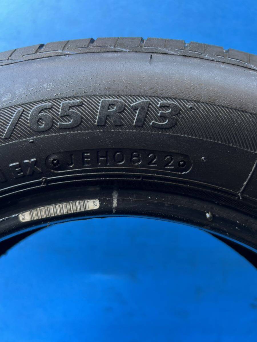 【BRIDGESTONE NEXTRYブリヂストン】《165/65R13 77S》22年製【送料無料※一部地域有料】中古タイヤ2本◆バリ山◆_画像9